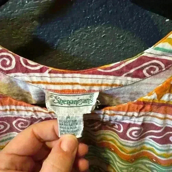 Women’s Shenanigans Vintage Autumn Short Sleeve Tshirt Size Medium - Picture 2 of 3